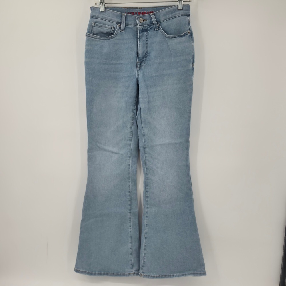 Lucky Brand Stevie High Rise Flare Jeans Light Wash Blue Size 4 27A